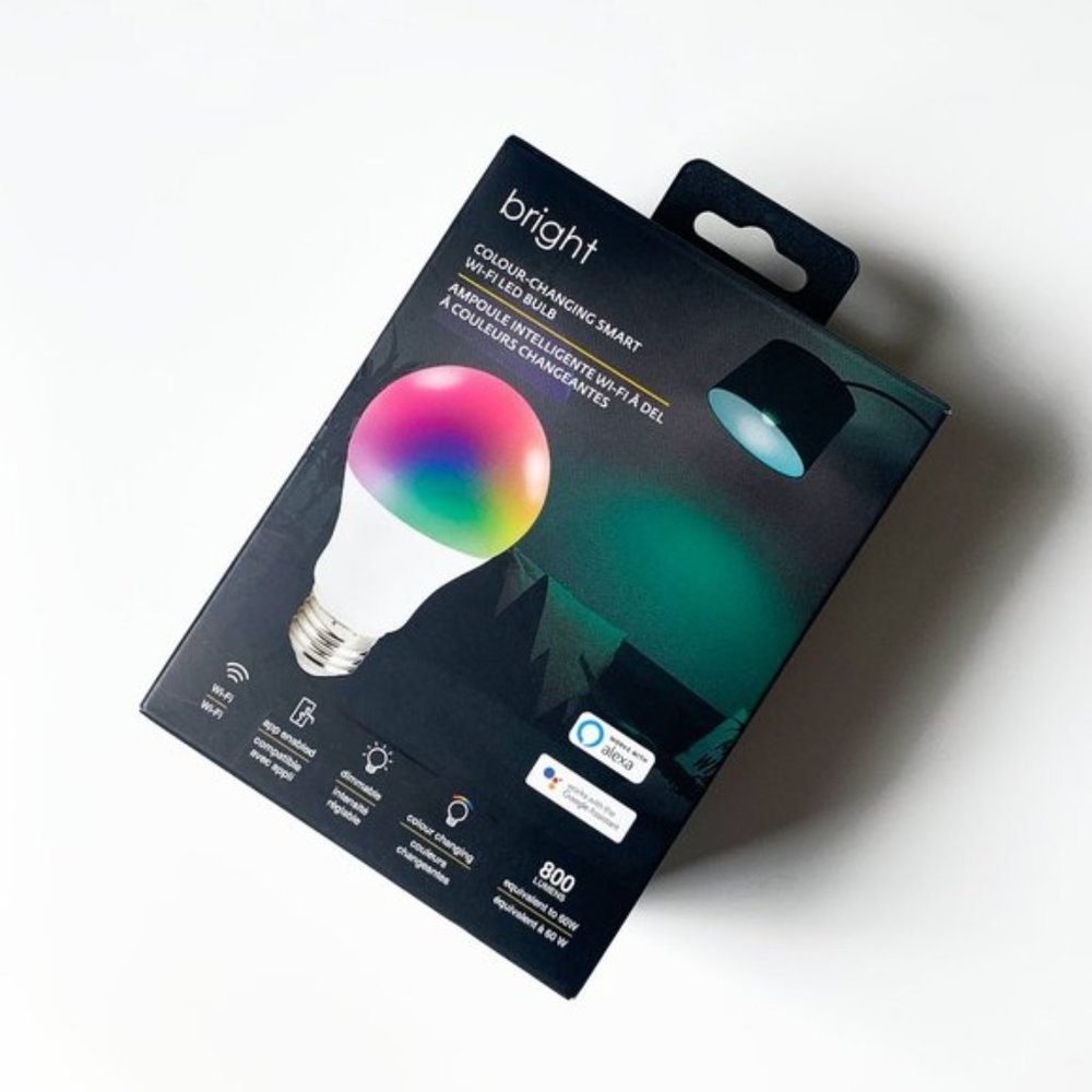 (3/4) SMART BULB • Bright™ Wi-Fi Multi-Colour Bulb